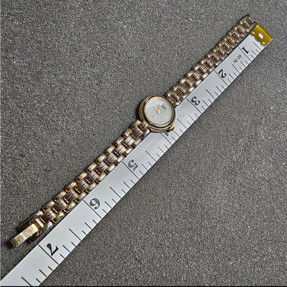 Citizen Ladies Quartz Watch Gold Tone Working 3220-S24451 Working Flawed - Picture 10 of 10